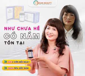 Viên uống trắng da mờ nám Dian Beauty
