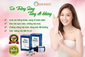 Cam kết sau khi sử dụng viên uống trắng da Dian Beauty